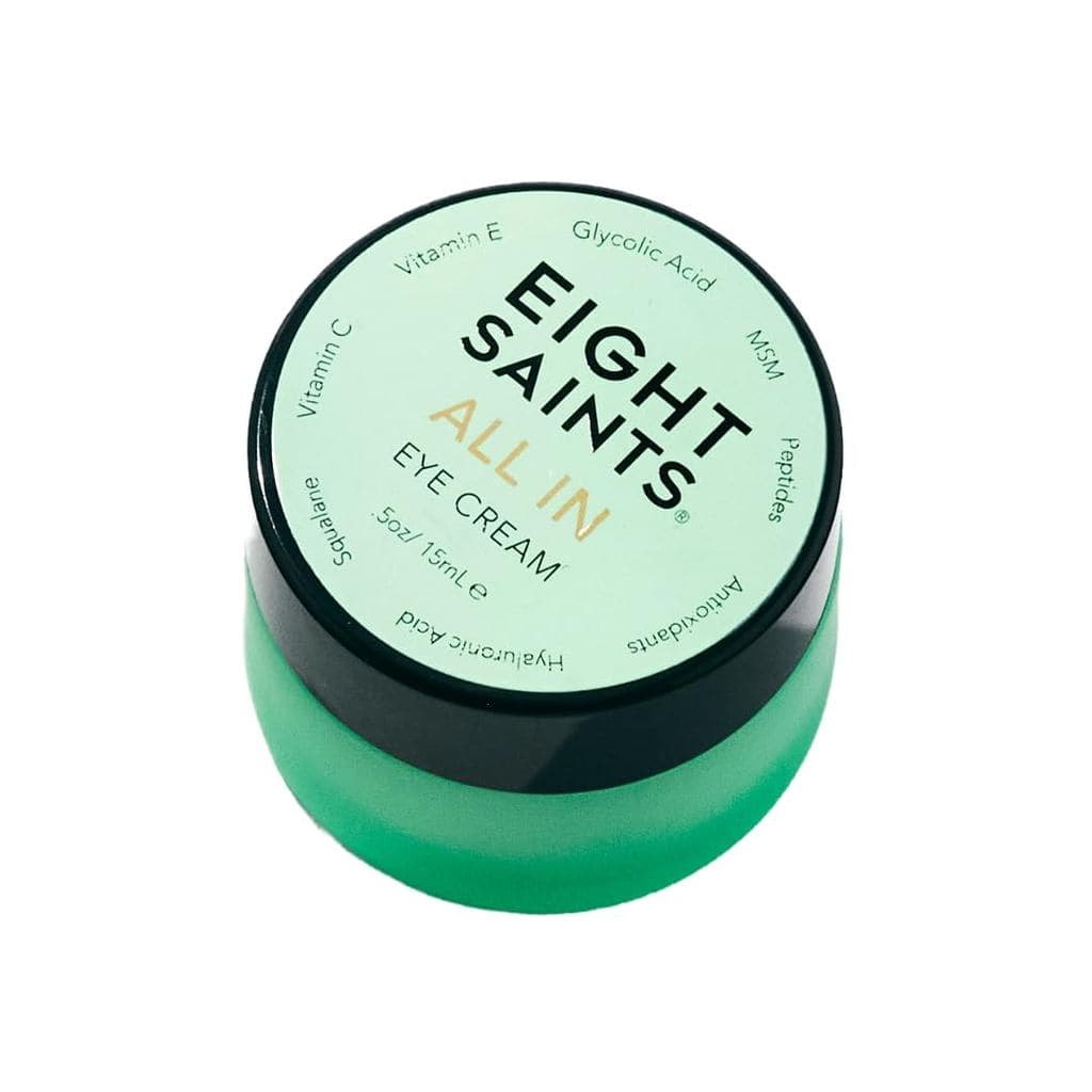 Creme para os Olhos Eight Saints, orgânico e anti-envelhecimento, reduz inchaço nos olhos, rugas e bolsas nos olhos, tra