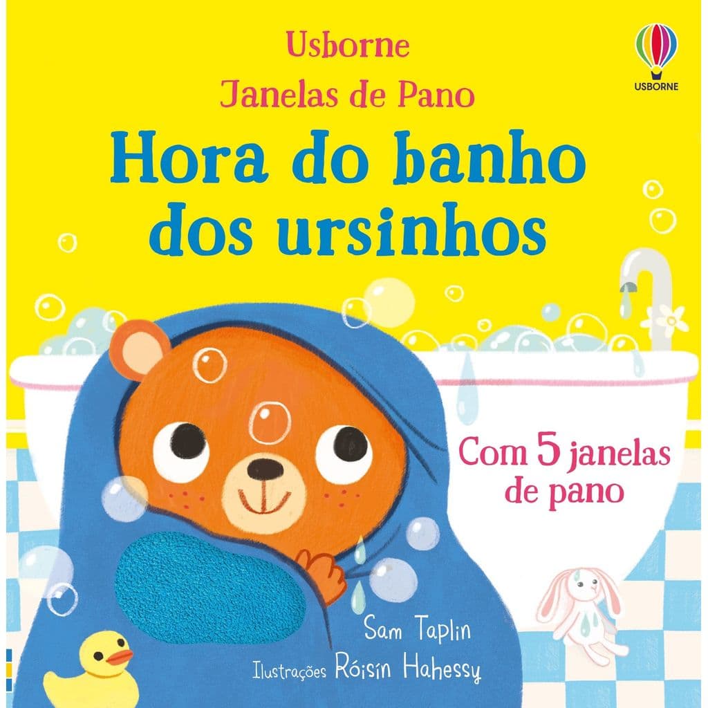 Livro Hora do Banho dos Ursinhos - Ed. Usborne