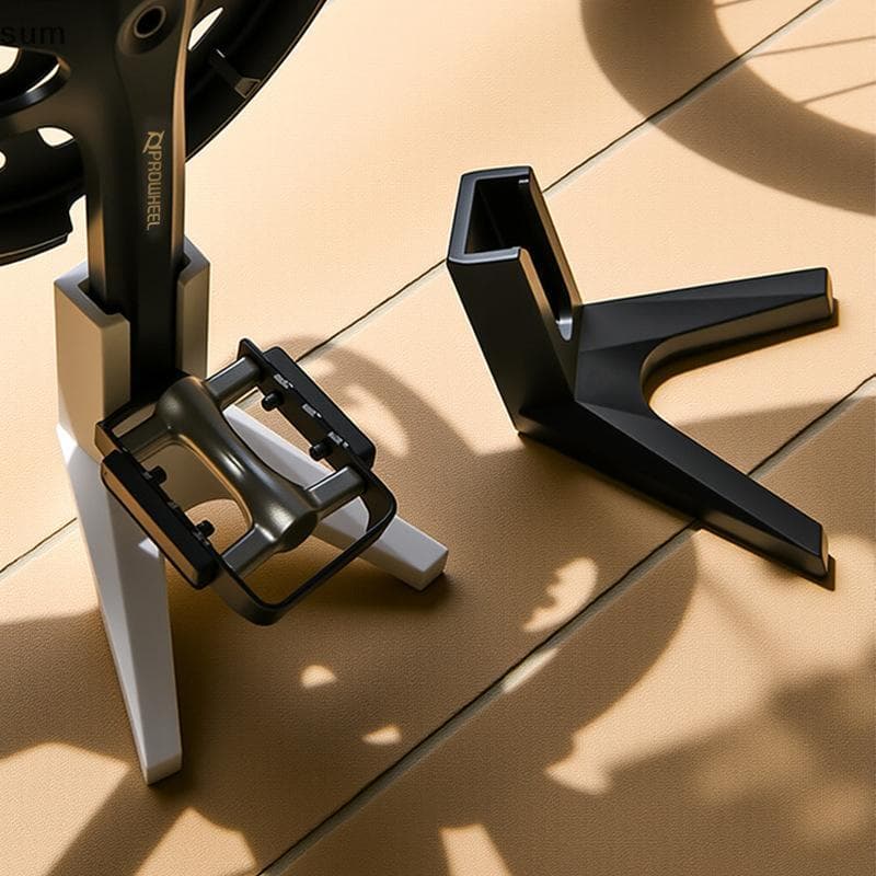 [sum] Pedal Quadro Conveniente Suporte Para Bicicleta Rodoviária Estacionamento Traseiro Ra Mountain Bike Lateral Bicicl