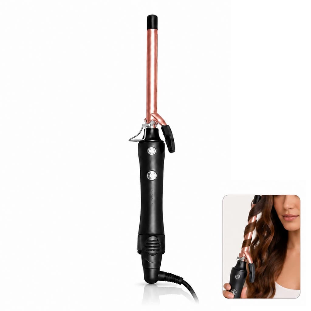 Modelador De Cachos Automático Babyliss Profissional Bivolt Branco 127/220v