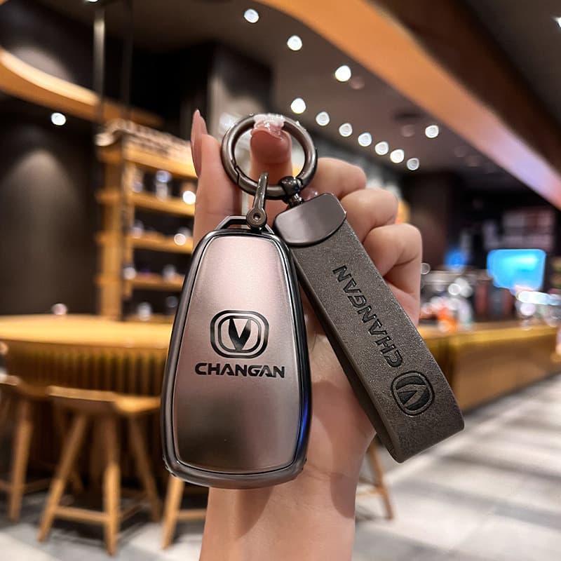 Aplicável à unidade de capa de chave Changan CS75plus 2025, capa universal para carro CS35, capa CS55 com fivela, X5, Au