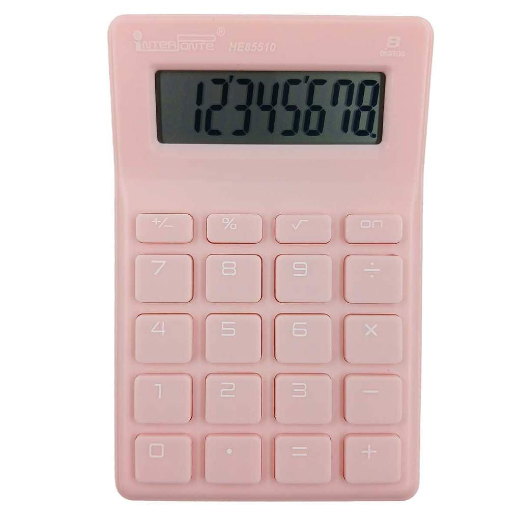 Calculadora de Mesa 8 Dígitos em Plástico Interponte
