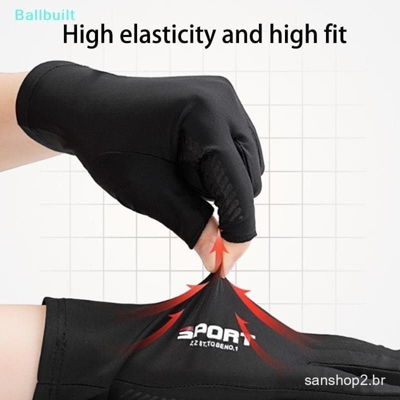 [BLU] Luvas De Pesca Anti-UV Para Homens E Mulheres , Antiderrapantes , Primavera Verão , Gelo , Respirável , Ciclismo ,