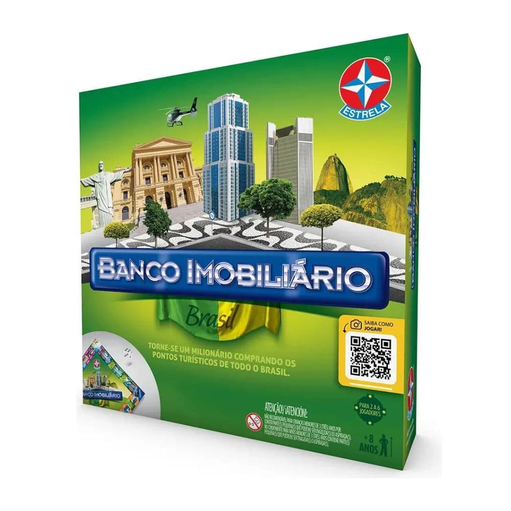 Jogo Banco Imobiliário Brasil Estrela