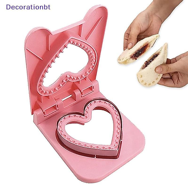 Conjunto De Cortador E Selador De Sanduíche Decorationbt , Sanduicheira Em Forma De Coração Com Borda De Vedação Novo