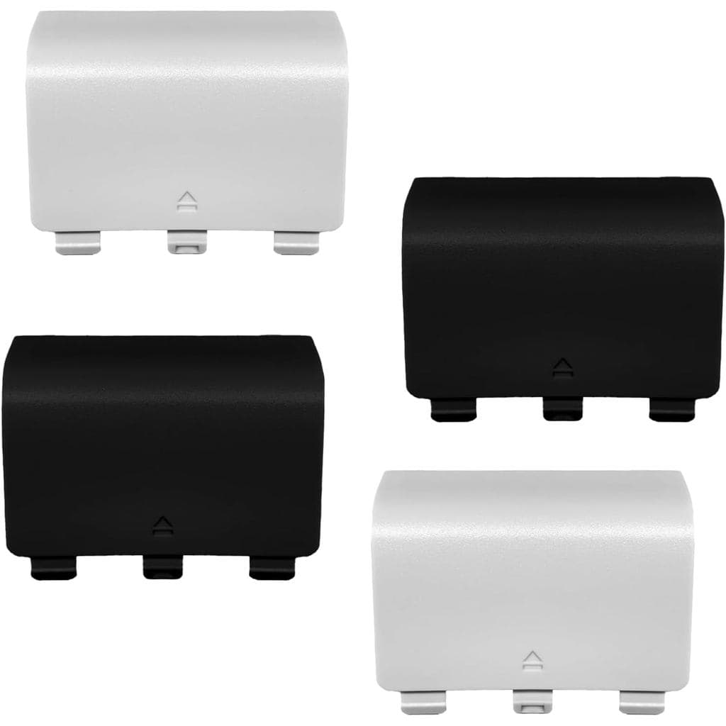 Pacote com 4 Capas de Bateria para Controle Xbox Series X/S [NÃO para Xbox One e One X/S] Capa Traseira de Bateria para