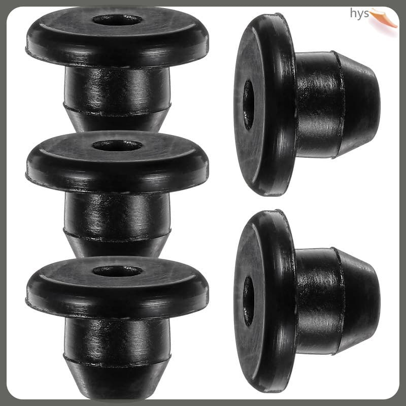 📱 5pcs Tampões de Borracha para Macaco Horizontal - Preto