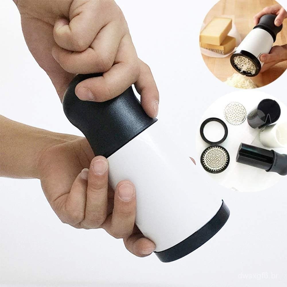 Utensílios de cozinha: Ralador de queijo, moedor de queijo manual, cortador de queijo resistente para refeições à mesa,