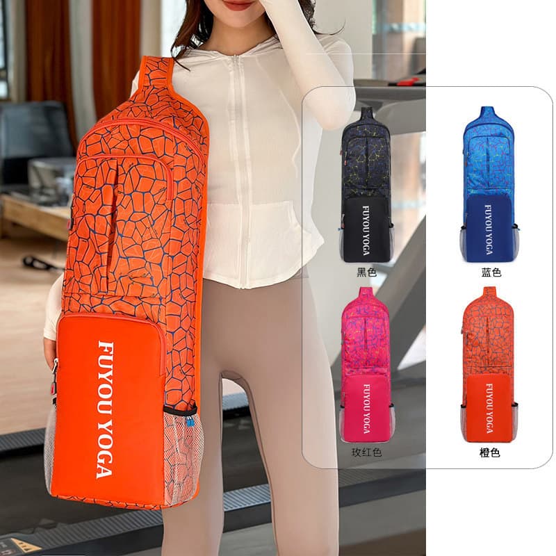 Oxford pano yoga esteira saco de armazenamento de grande capacidade saco à prova dwaterproof água yoga Fitness esportes