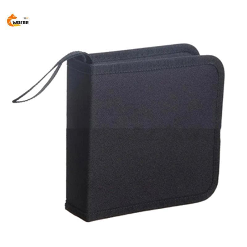Organizador Compacto Para Carro E Casa 40 Capacidade De Disco Portátil CD/DVD Caso De Armazenamento Suporte Protetor B w
