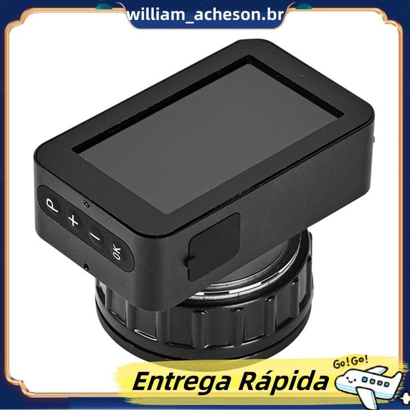 Câmera Ocular Do Telescópio Para Astronomia 4K 3In Display Colorido Eletrônica Astrofotografia Planetária , Observação D