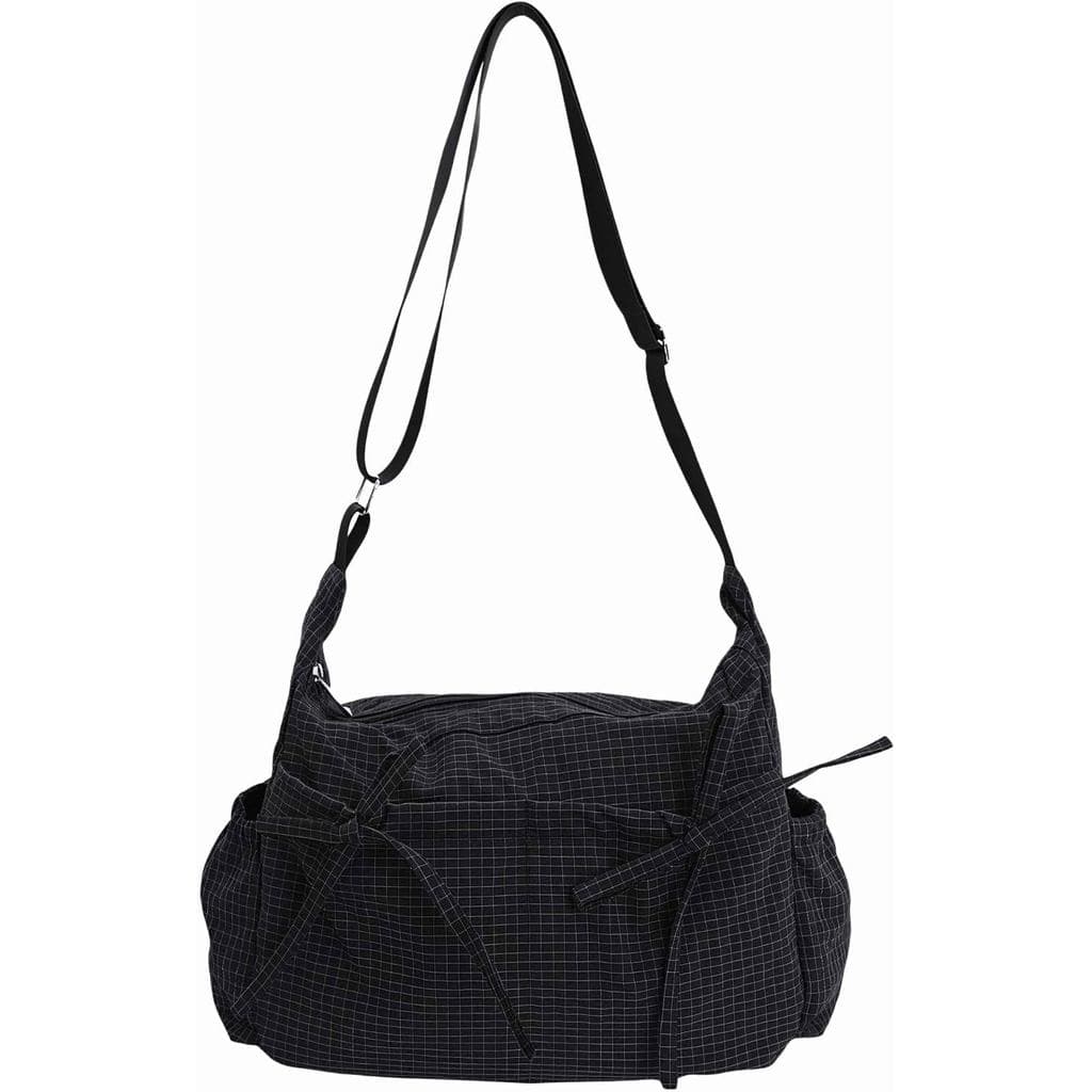 Bolsa Transversal Xadrez, Bolsas Transversais Estilo Hobo, Bolsa Mensageiro Fofa, Bolsa Transversal de Nylon em Formato