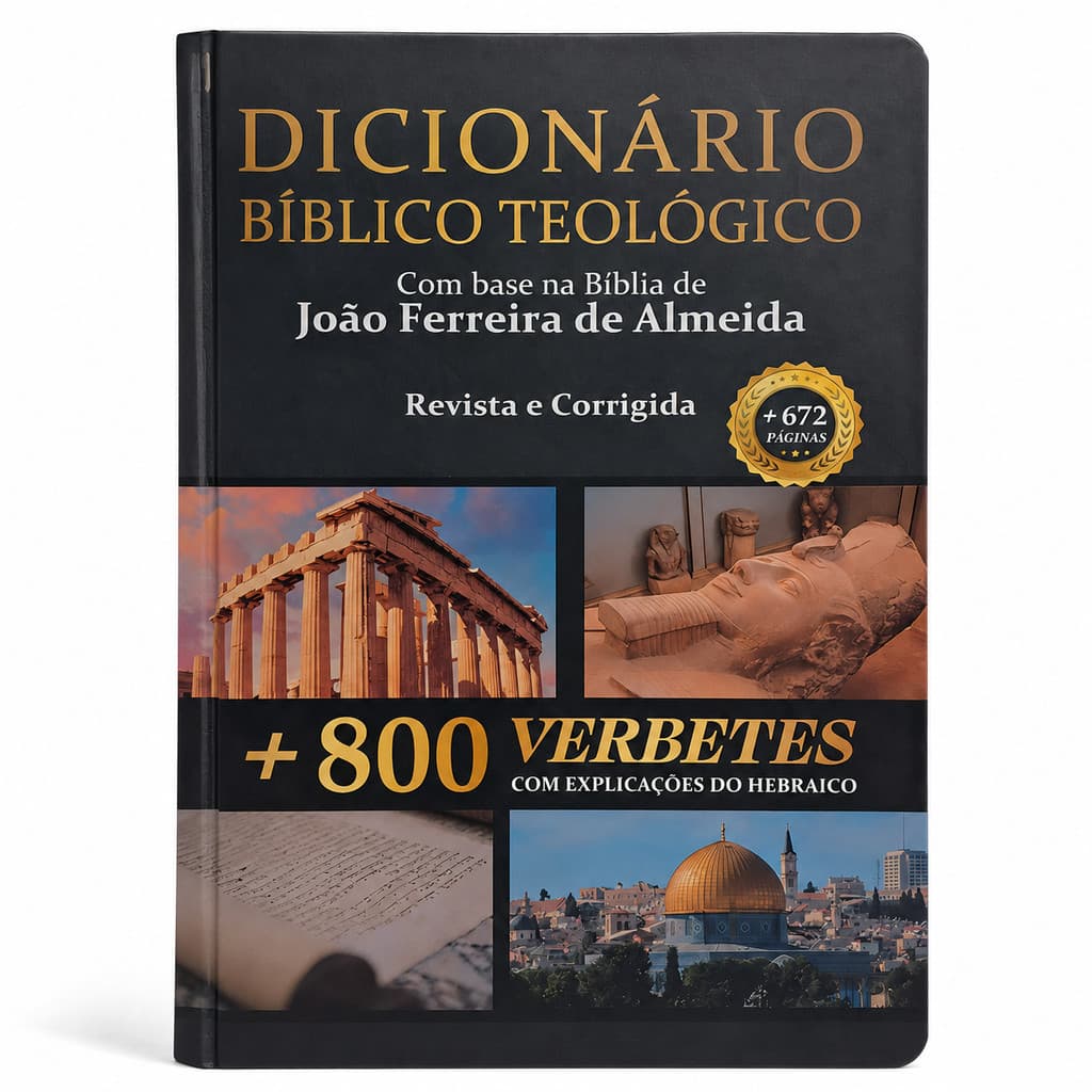 Livro Dicionário Bíblico Teológico com 800 Verbetes