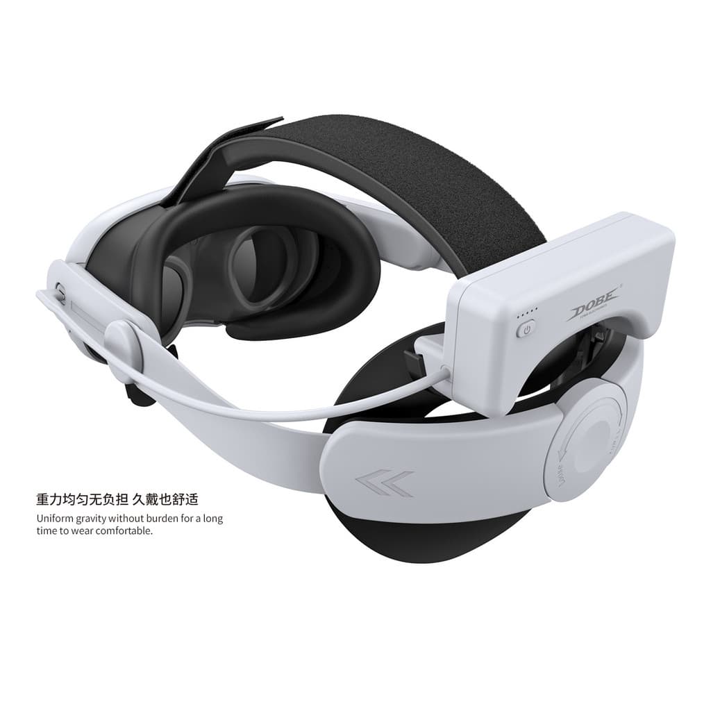Adequado para Meta quest 3S VR fone de ouvido de substituição ajustável quest 3 capacete Universal 5000mAh bateria bater