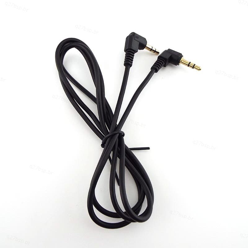 Cabo De Extensão De Conector Macho Para , 3.5mm , Ângulo De 90 Graus Carro , Alto-Falante AUX , Fio De Áudio Estéreo , B