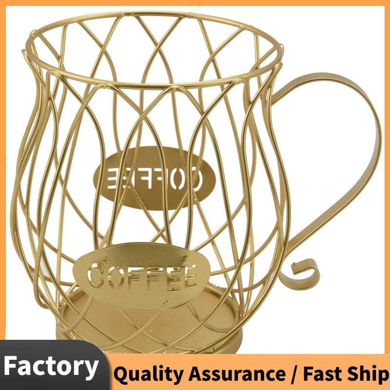 Cesta De Armazenamento De Cápsula De Café , Suporte Cozinha De Bancada Para ,-Gusto