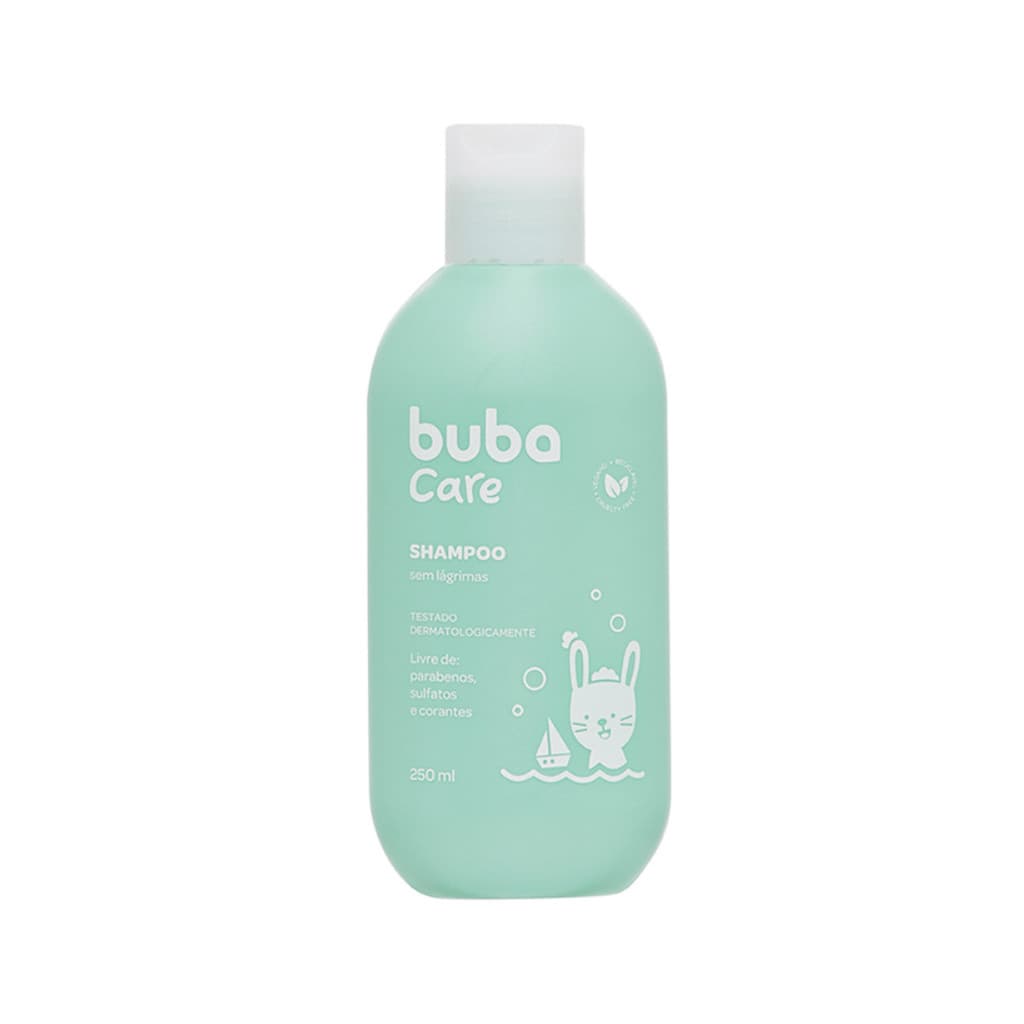 SHAMPOO INFANTIL BUBA CARE VEGANO BANHO DE ACONCHEGO 250ML
