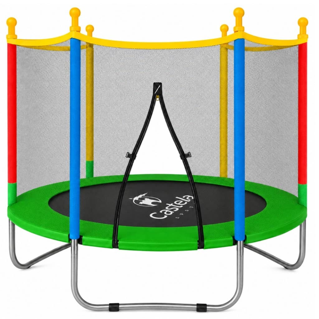 Cama Elástica 140cm X 120cm Até 80KG Verde Castela