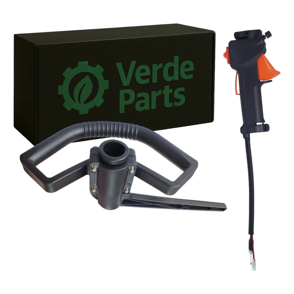 Kit Punho Acelerador Roçadeira Tubo De 26mm C/ Punho Tubular