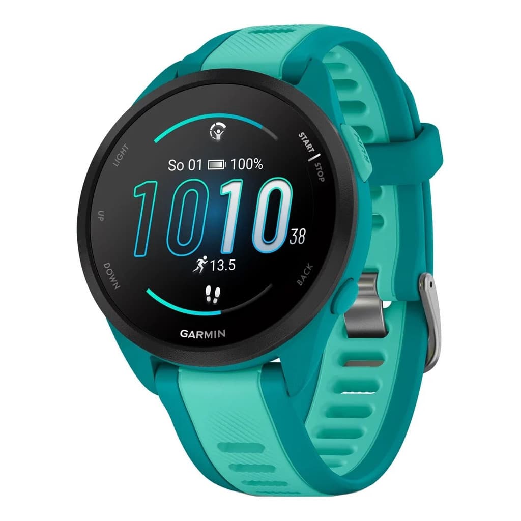 Relógio Garmin Forerunner 165 Music Amoled  Azul