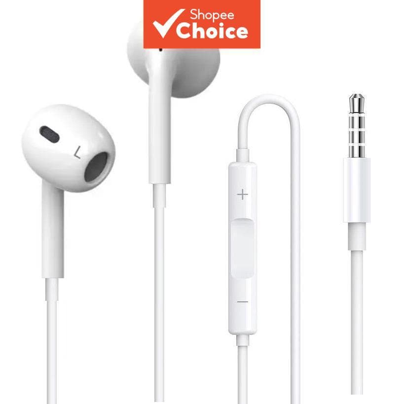 Controle de Volume Intra-Auricular de 3,5mm com Microfone Universal para Uso Diário, Viagem e Aula Online