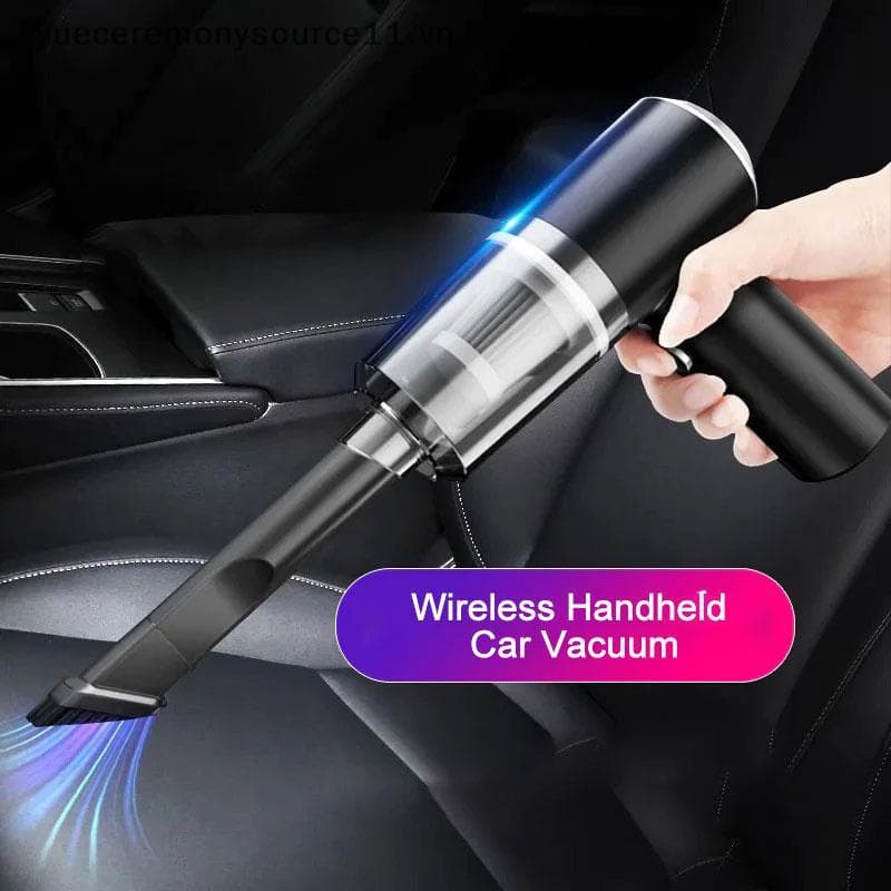Aspirador De Pó Portátil Sem Fio Para Carro , Mini Doméstico Recarregável De Alta Potência .