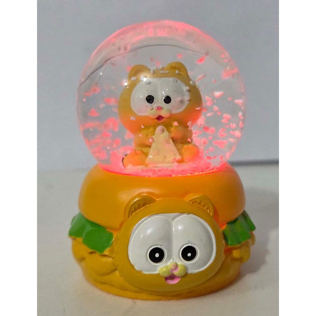 Luminária de mesa globo de neve led Garfield sortidos