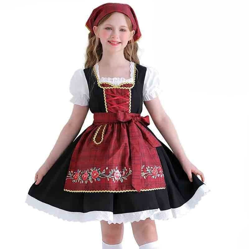 Traje Tradicional de Empregada Doce para Oktoberfest da Baviera