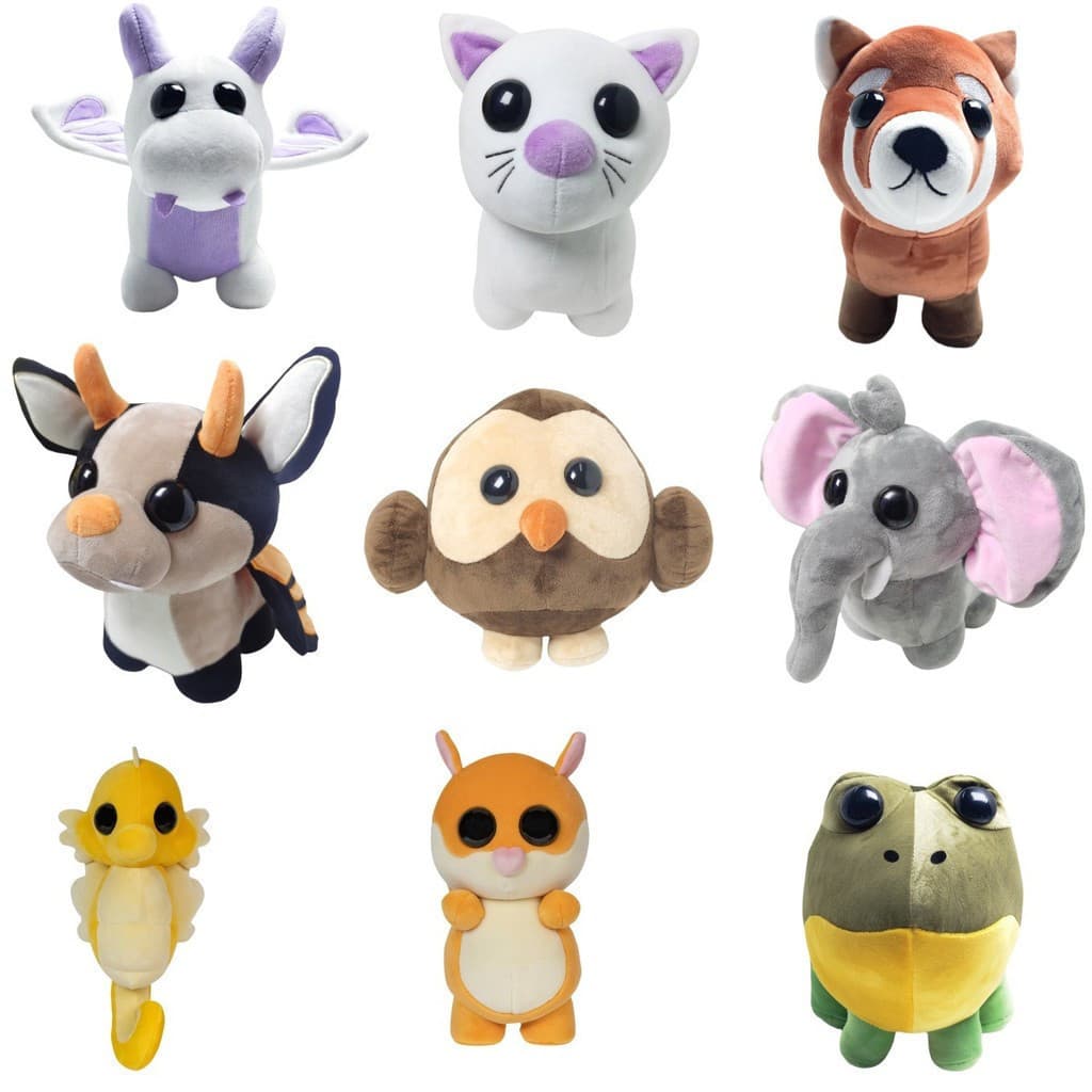 Adote-me brinquedo de pelúcia para animais de estimação, boneca coruja/sapo, presente de feriado