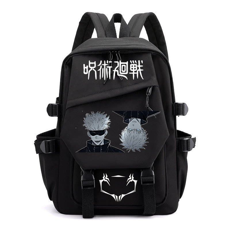 Anime mochila Jujutsu Kaisen mochila crianças mochila estudante Campus mochila