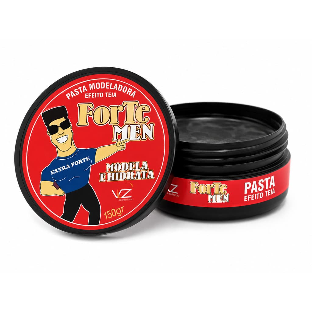 Pasta Modeladora Efeito Teia Forte Men VLZ 150gr