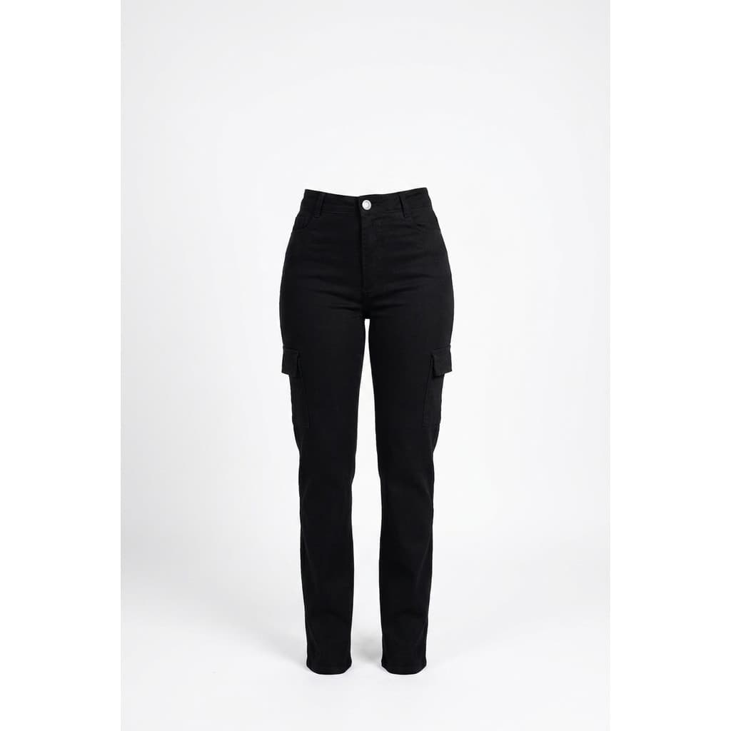 Calça Feminina Cargo Preto