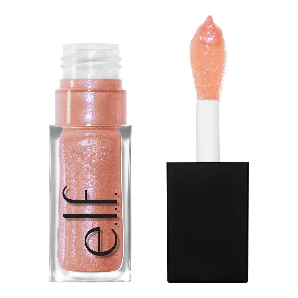 e.l.f. Óleo Labial Glow Reviver, Nutritivo e Hidratante com Acabamento Brilhante de Alto Brilho e Toque de Cor Discreto,