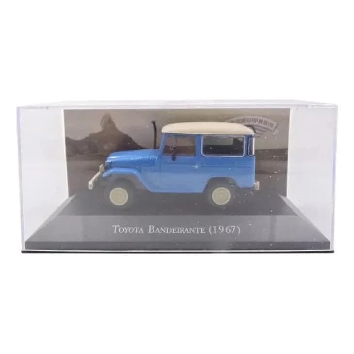 Coleção Carros Inesquecíveis Do Brasil Toyota Bandeirante 67