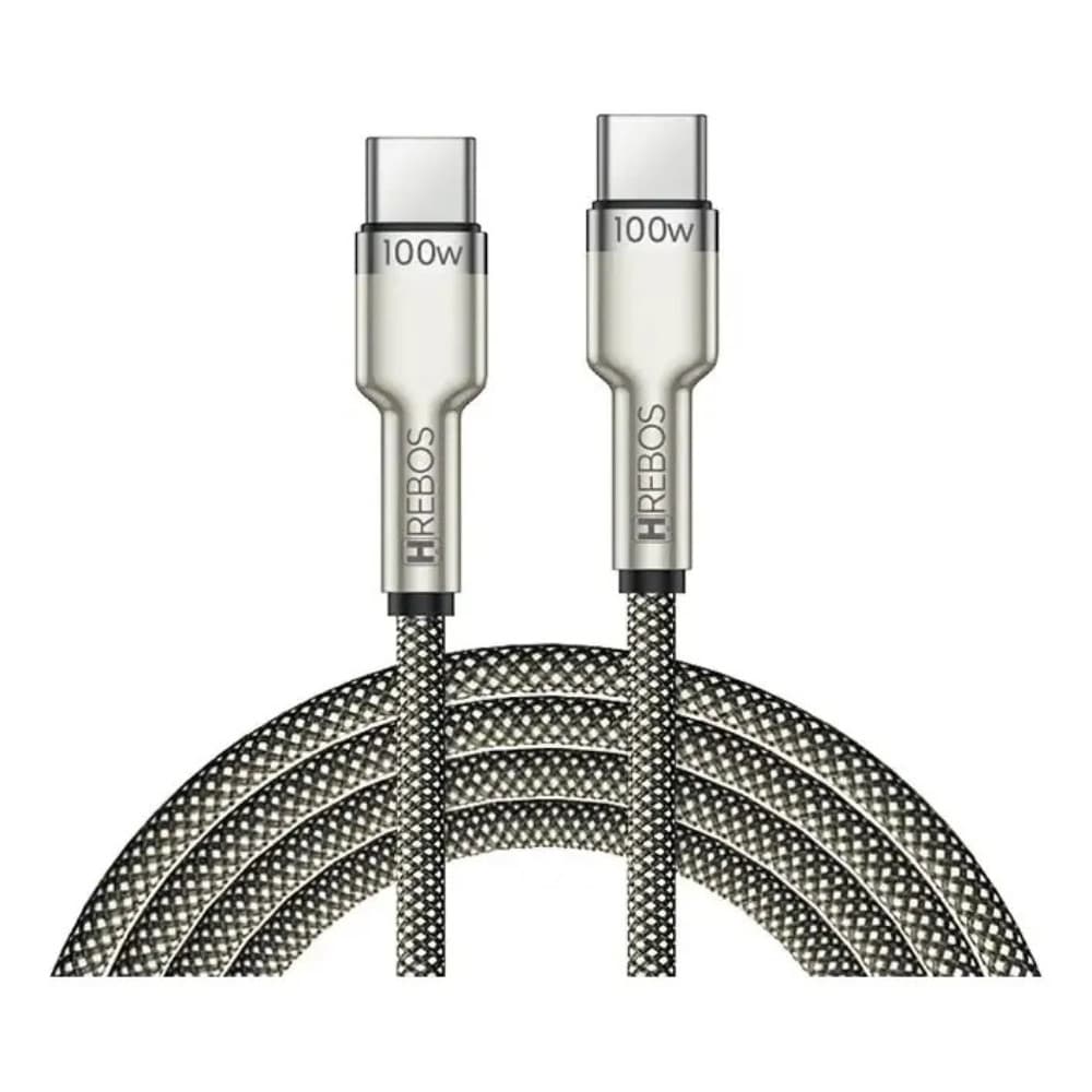 Cabo Carregador Celular Usb C Tipo C 1 Metro 100w Turbo Pro
