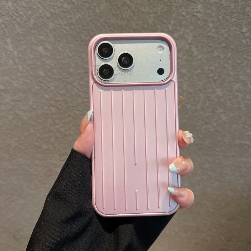 Capa De Telefone Comercial Com Padrão Antiderrapante Para Bagagem iPhone 18 17 16 15 14 13 ProMax Traseira Protetora , a