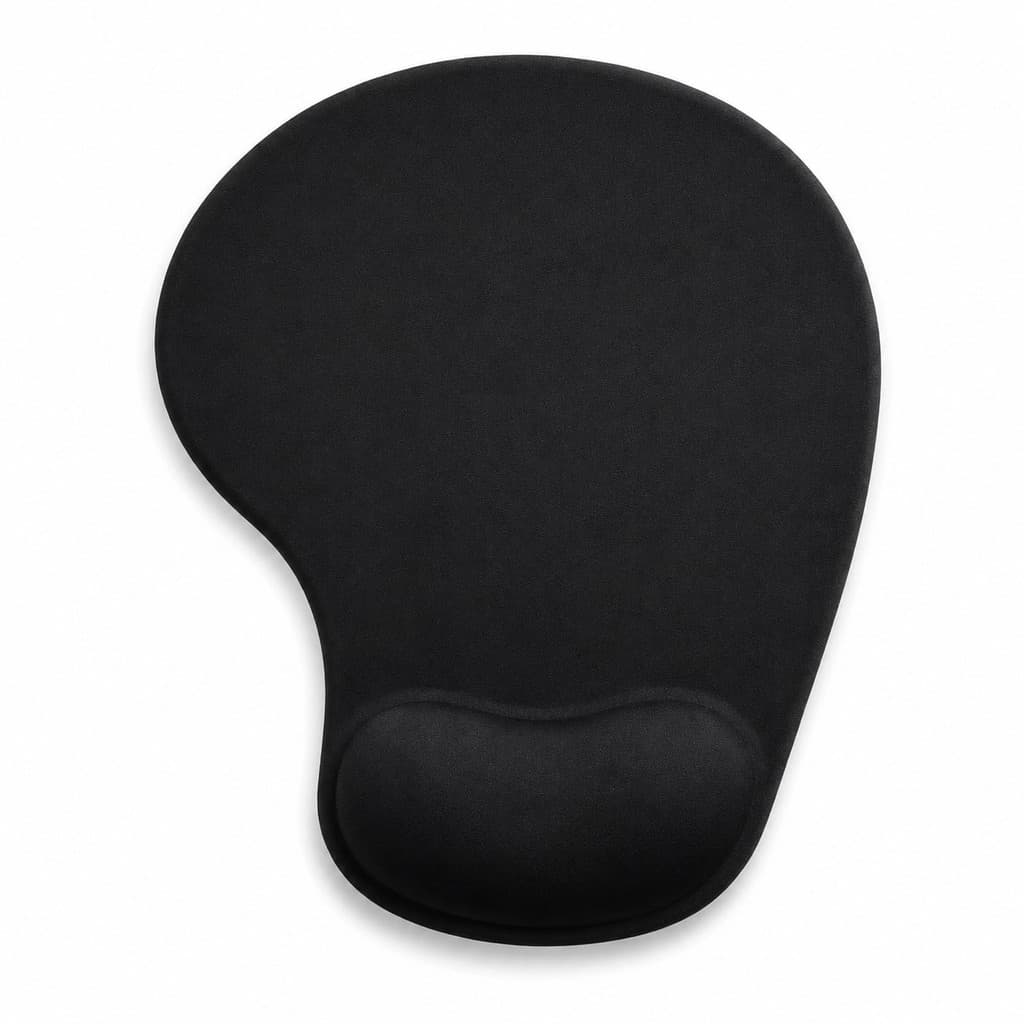MousePad Ergonômico com Apoio de Pulso em Gel - Base Antiderrapante Confort Premium