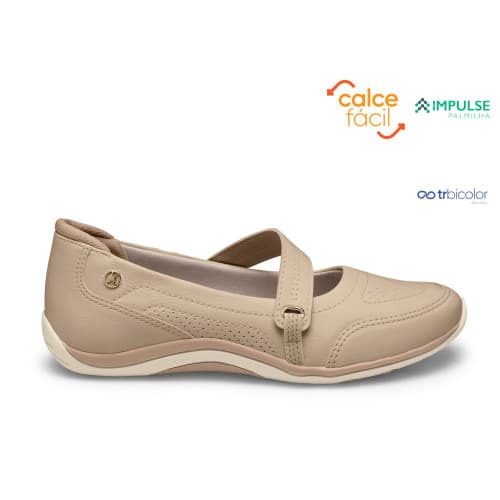 Sapatilha Kolosh C3101A Casual Calce Fácil Palmilha Gel
