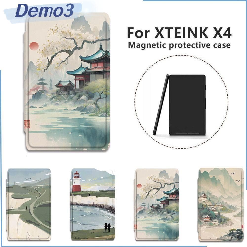 Capa Protetora Anti-Queda Estilo Chinês Fólio À Prova De Choque Para XTEINK X4/X3