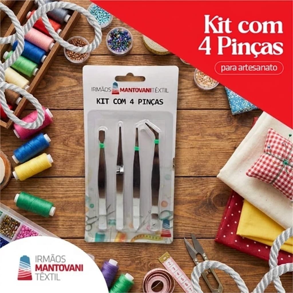 Pinças De Precisao Para Montagem De Bijuterias Costura E Detalhes Delicados