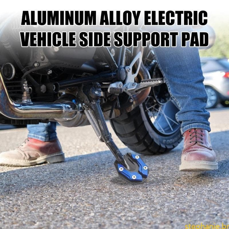 Melhor Suporte Lateral Para Scooters Elétricos, Design Moderno,, Garante Estacionamento Seguro E Conf