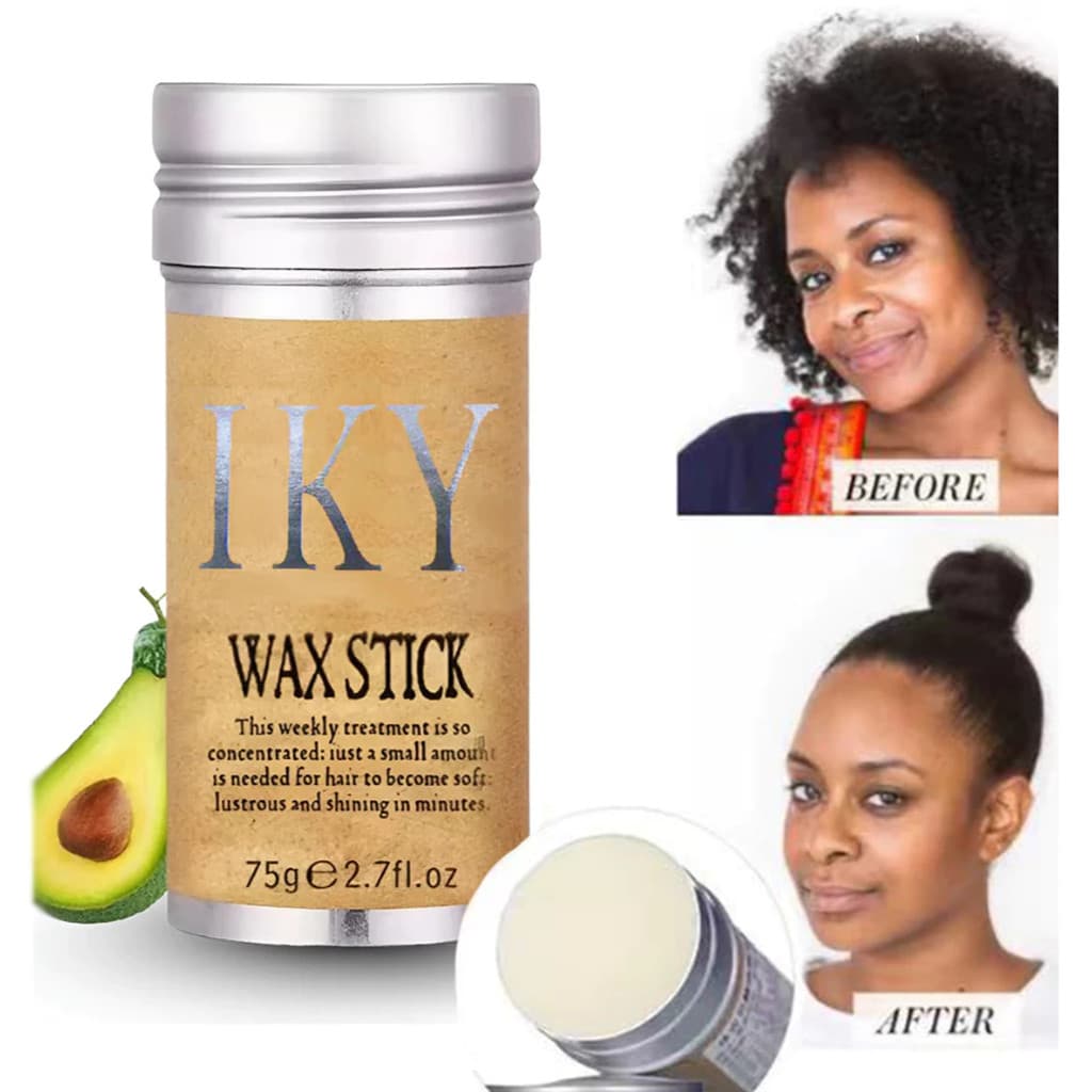 Hair Wax Stick 75G Bastão De Cera Capilar Para Modelar , Hidratar , Controlar O Frizz , Organizar Pontas Duplas