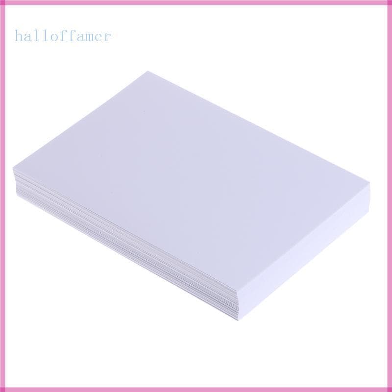 Halloffamer 100pcs Fotográfico Para Impressora Fotográfica 4x6 Polegadas