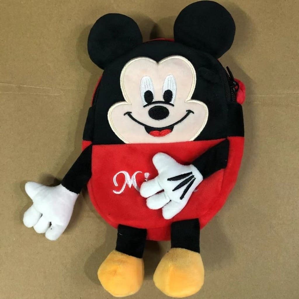 Winnie the Pooh Bolsa mensageiro fofa de desenho animado Mickey Mouse Bolsa para celular Estudante universitário Bolsa d