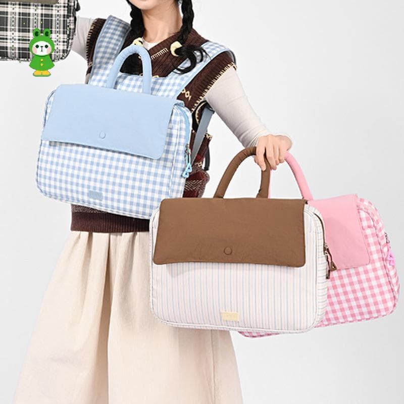 Estojo Leve Para Laptop Com Mochila . Em 6 Cores Estilo Adorável Viagens Escolares Suporta De 16 Polegadas