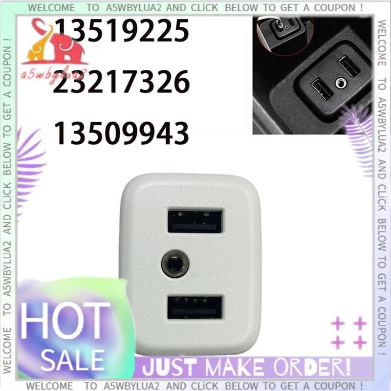 Receptáculo Auxiliar De Áudio De Porta USB Para Carros 2016-2020 13519225 23217326 13509943