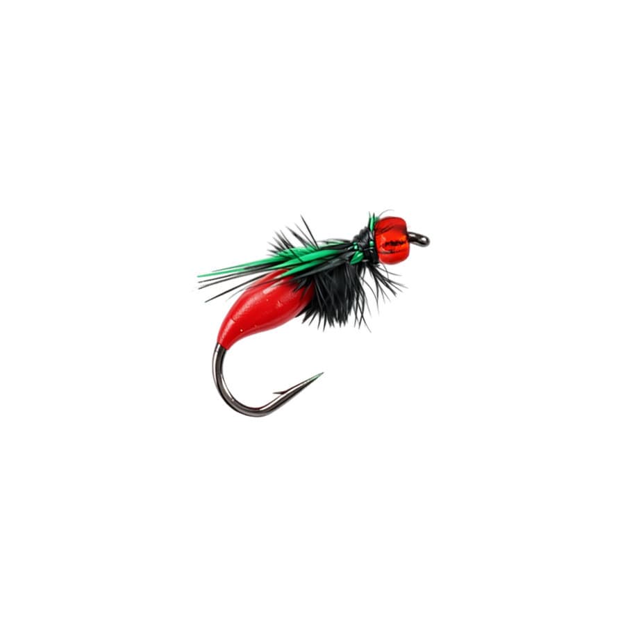 [Estoque pronto] Conjunto de anzol para mosca Micro isca Isca Conjunto de pesca com boca de cavalo Caixa de gancho Tiras