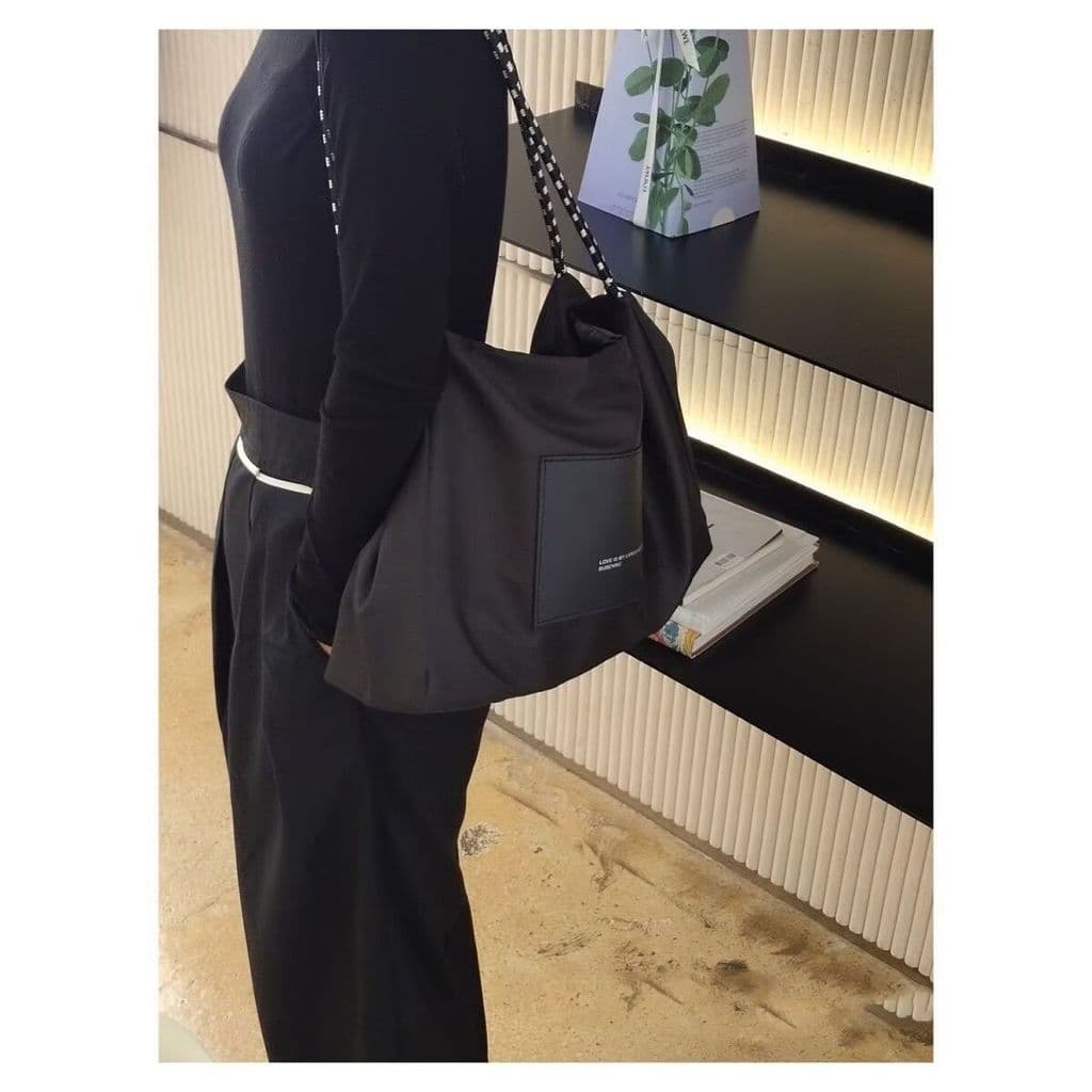 Bolsa Tote impermeável de Nylon de alta qualidade, bolsa feminina para ioga, grande capacidade, academia, um ombro, trab
