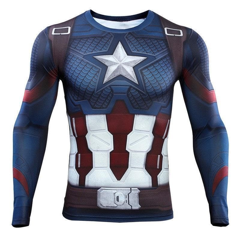 Novo Chioxiong D Spiderman impresso roupas de Fitness collants esportes roupas de secagem rápida Marvel camiseta de mang