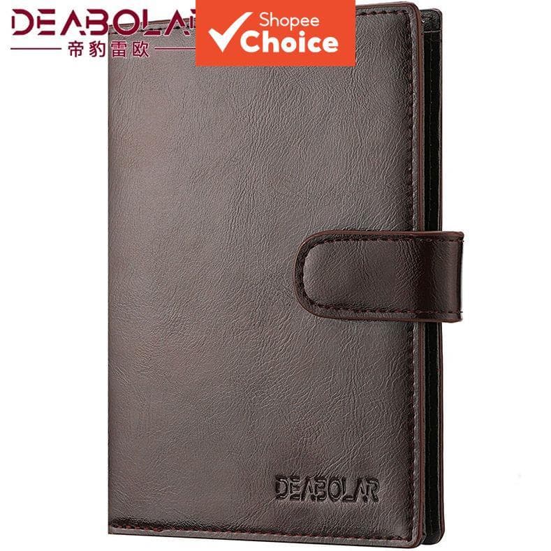 Novo Estilo Masculino Multifuncional Titular Do Cartão De Visita De Grande Capacidade Carteira Passaporte À Prova De Des